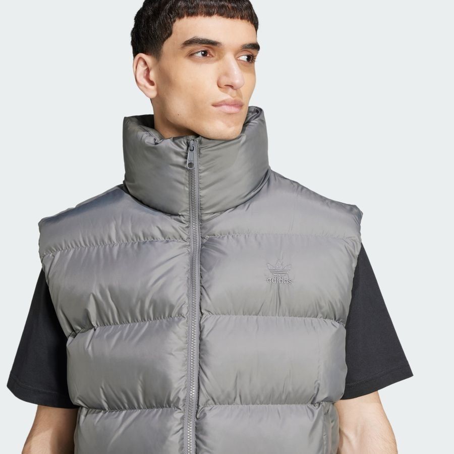Adidas Original Doudoune sans manches ton sur ton