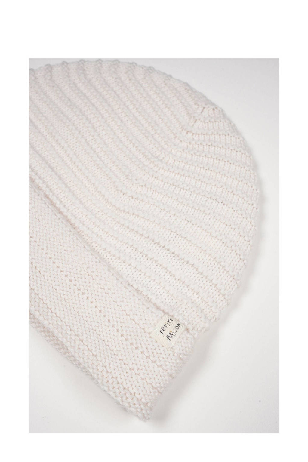 Petite Maison gebreide muts Riri offwhite