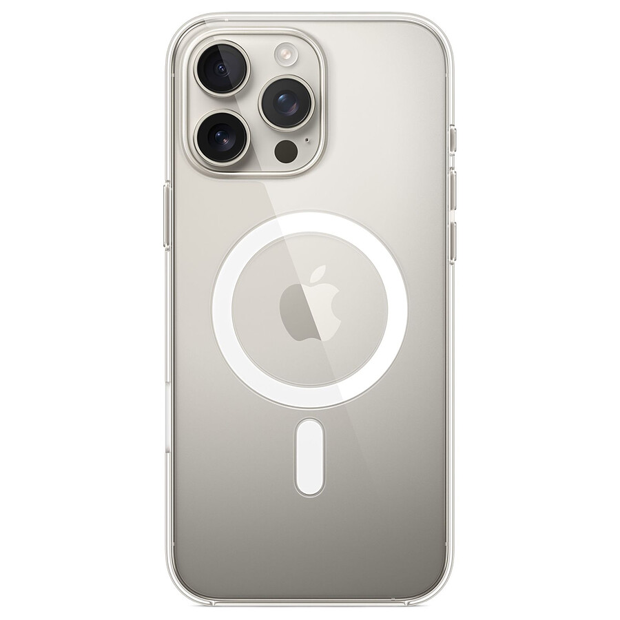 Apple Coque transparente avec MagSafe - iPhone 16 Pro Max