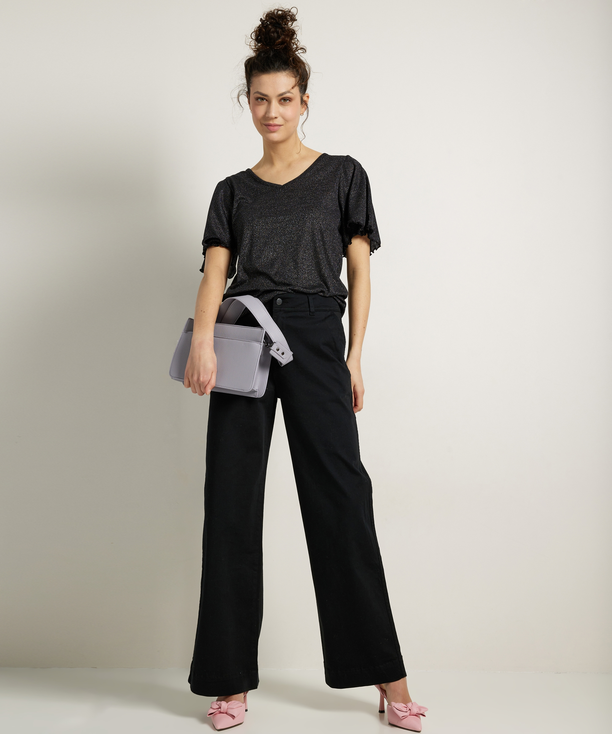 wide fit broek uni