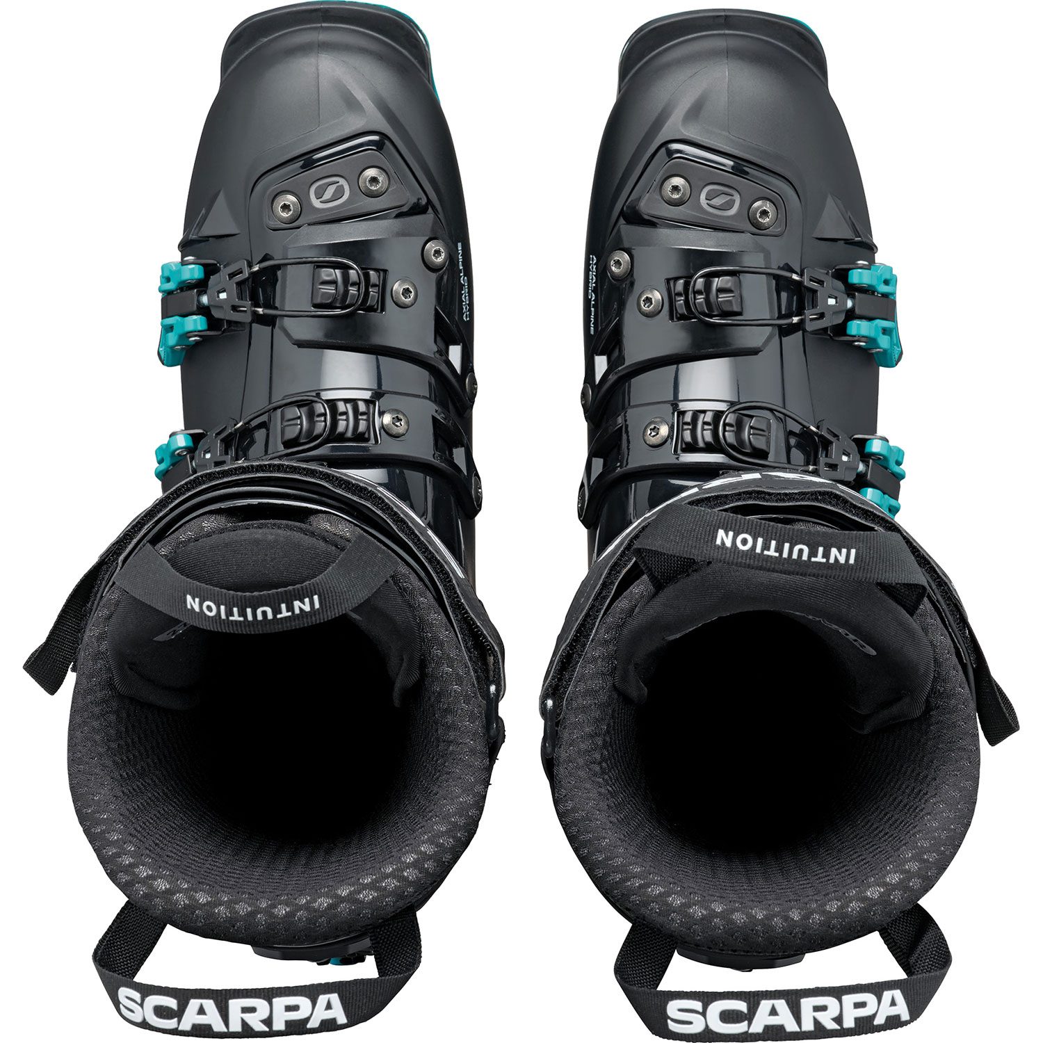 Scarpa 4-Quattro SL WMN Hybrid Freetouring Skischuhe Damen black lagoon