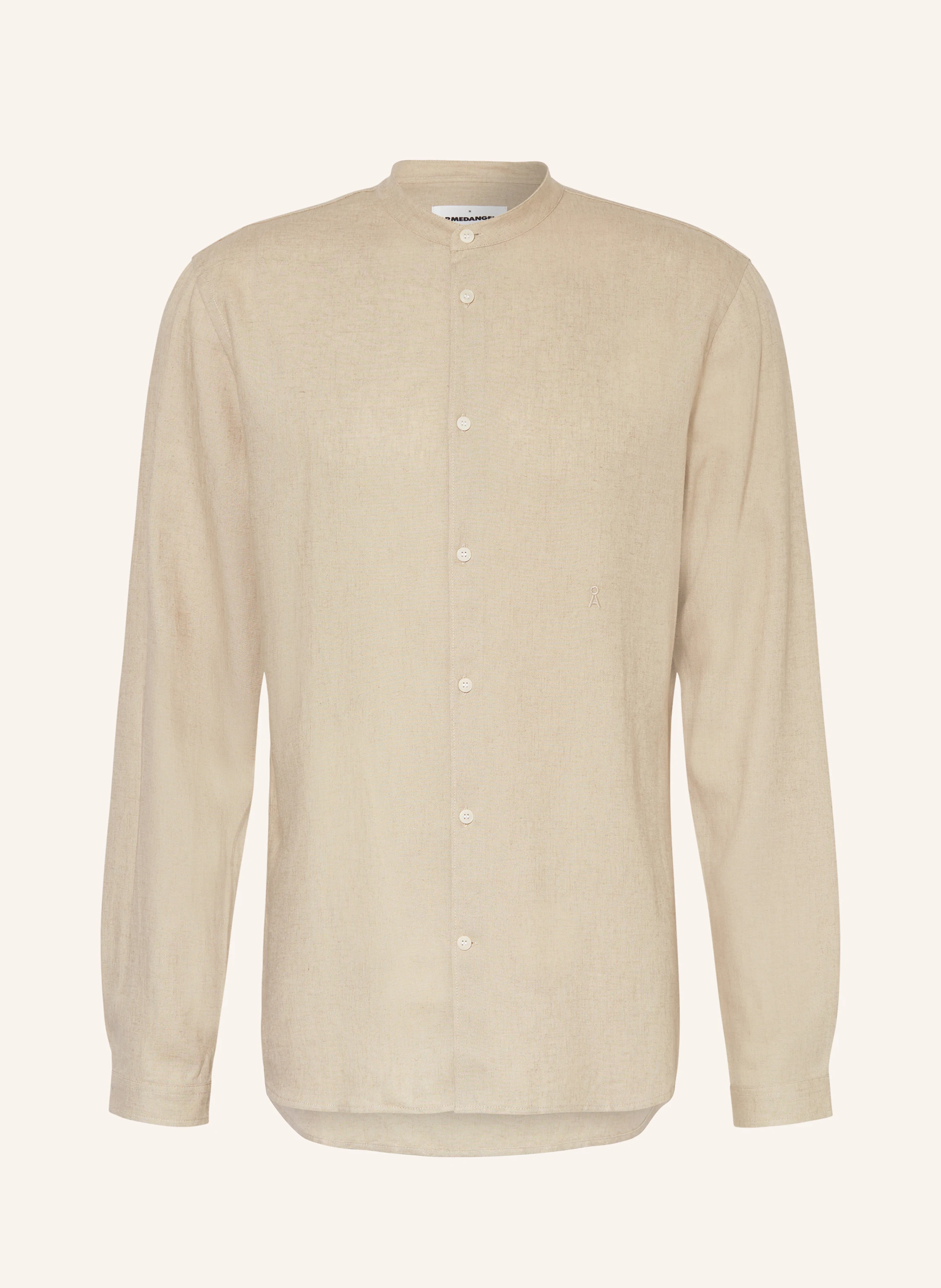 ARMEDANGELS Hemd VAALERONIMUS Comfort Fit mit Stehkragen und Leinen