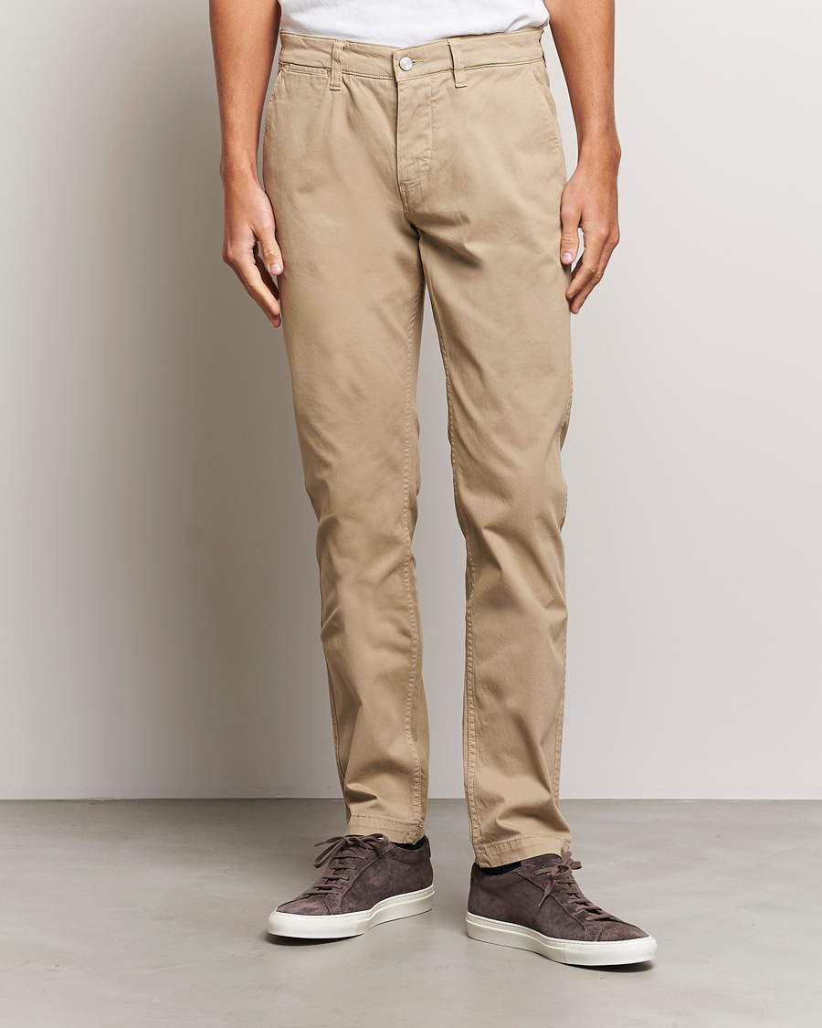 NN07 Marco Slim Fit Stretch Chinos Khaki
