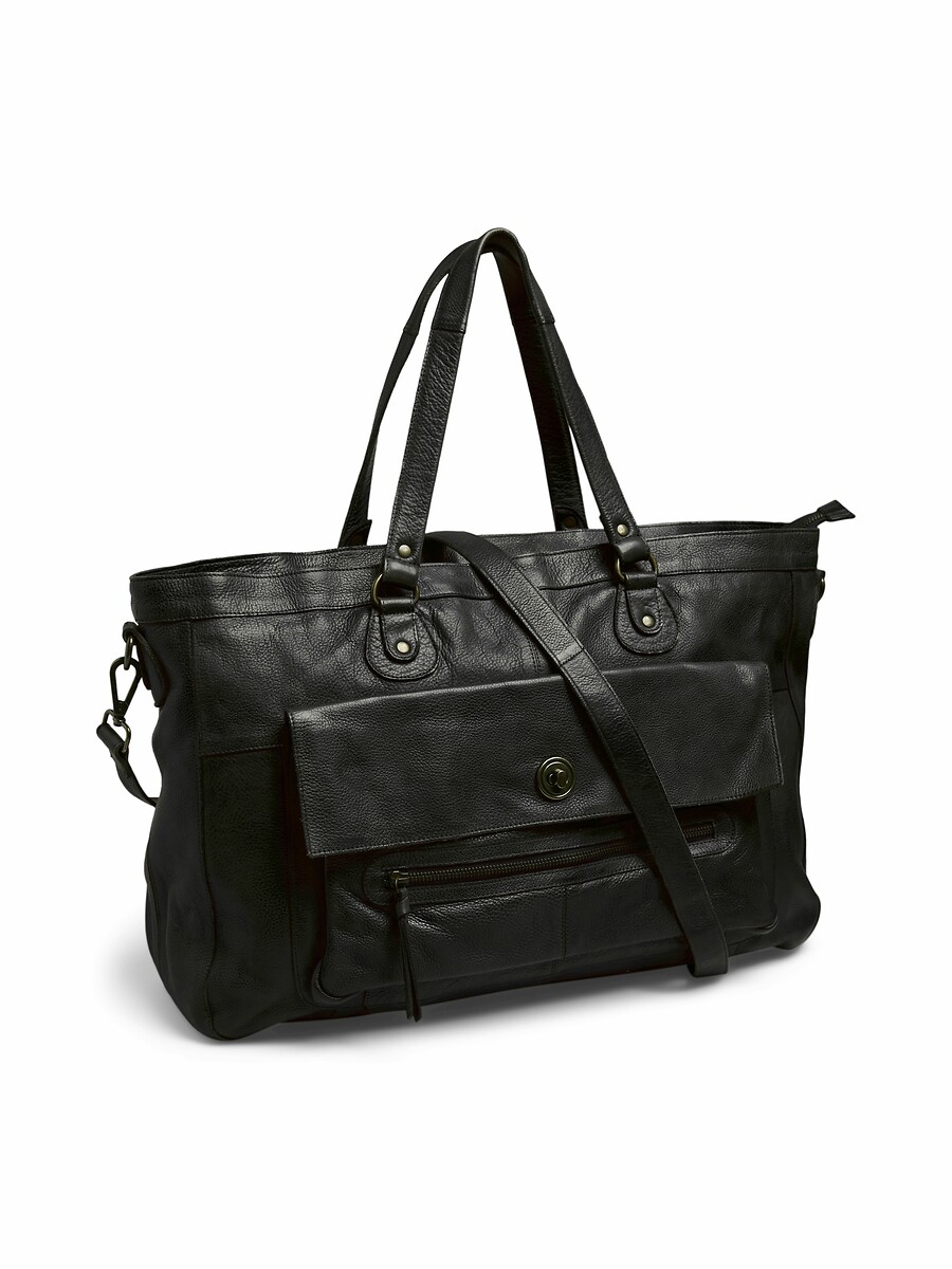 PEÇAS<br>Bolsa de couro totalmente real