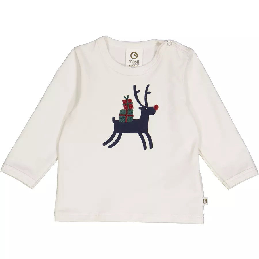 Müsli Babylangarmshirt cream
