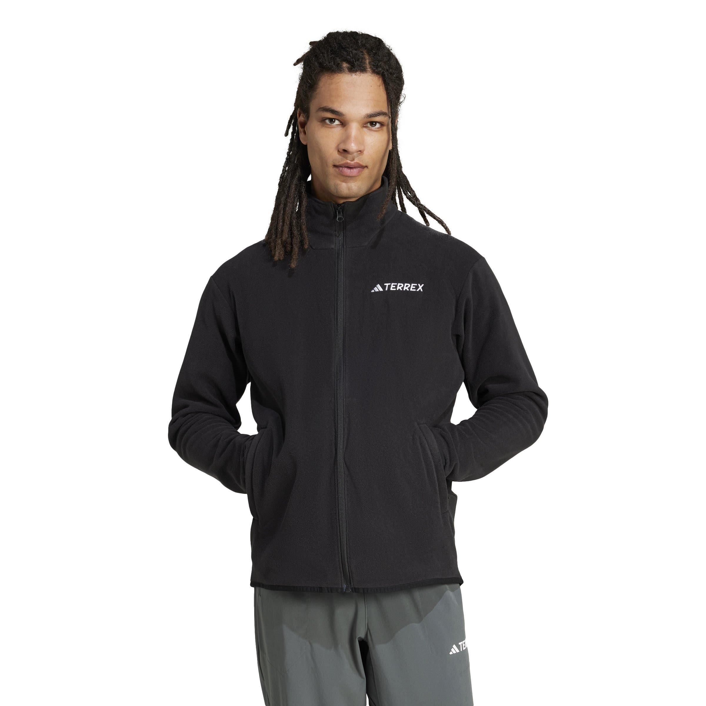 adidas Multi Essentials Full Zip Fleece Jacket Mens