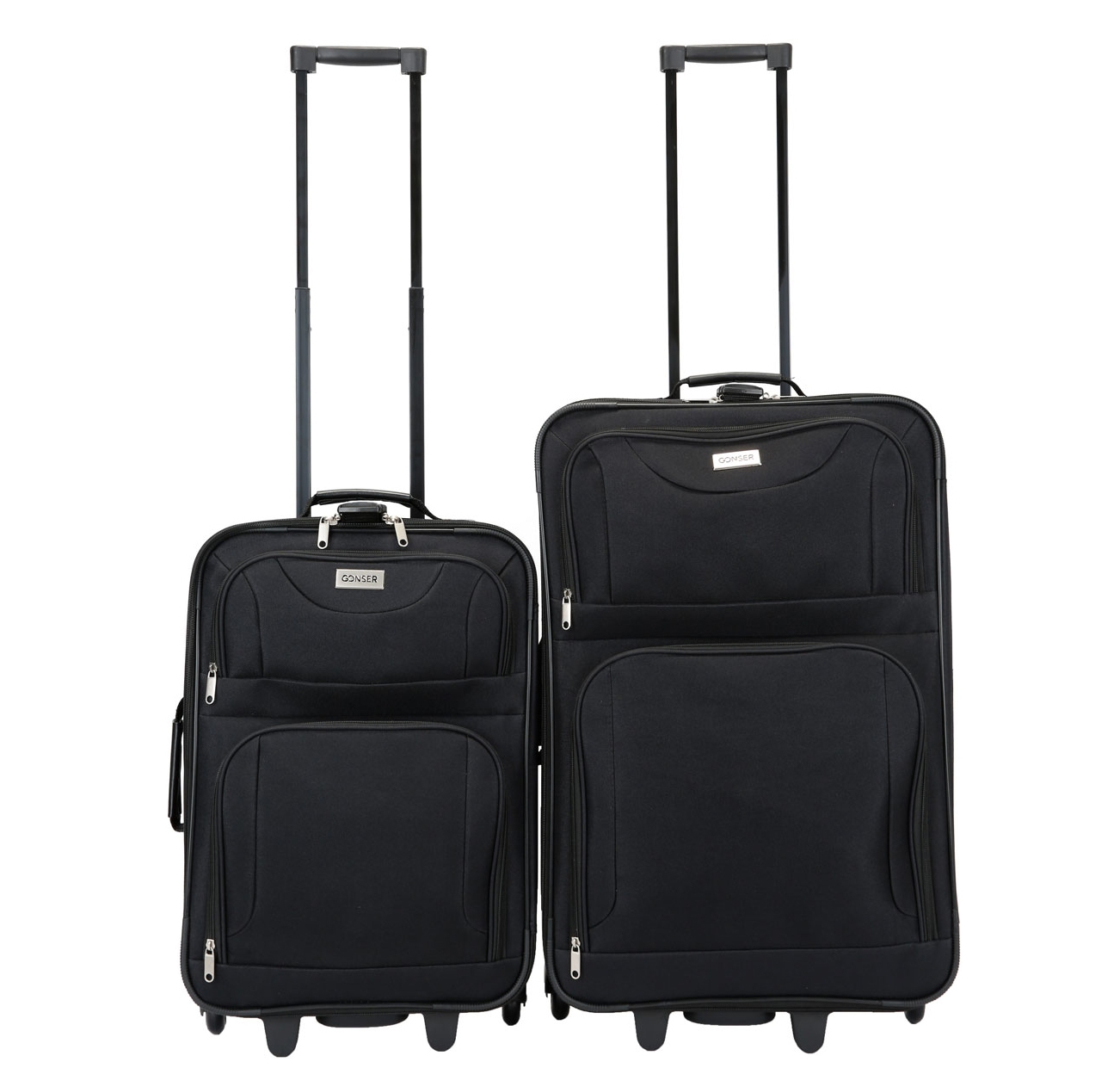 Reisekoffer PACO 4er Set schwarz