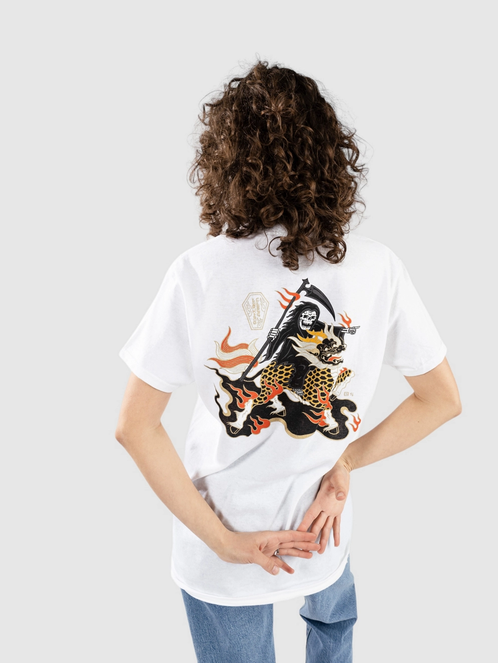 Lurking Class MR Tucks Beast T-Shirt white