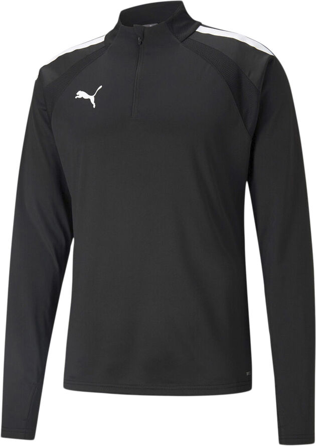 Puma Teamliga 1/4 zip trøje Sort