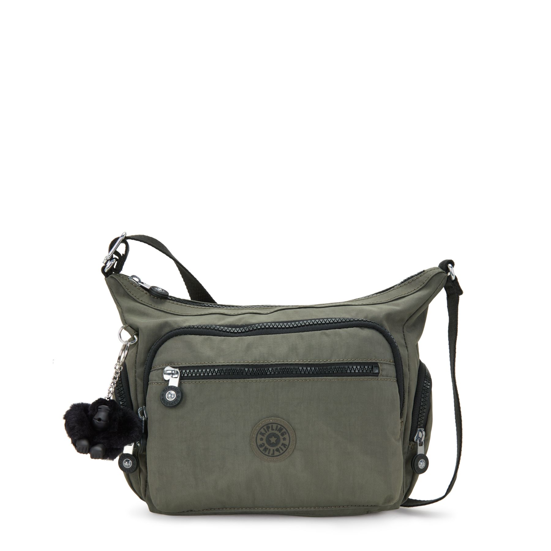 GABBIE S Petit sac bandoulière à compartiments multiples - Green Moss