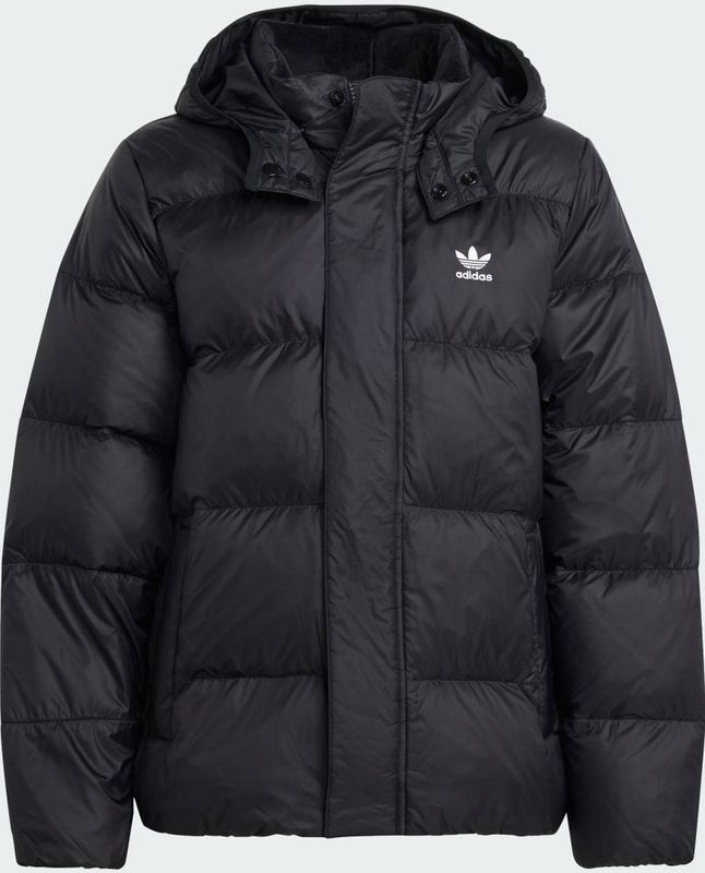 Adidas - Adicolor Down Jacket - Jack - Zwart - 100% Gerecycled Nylon