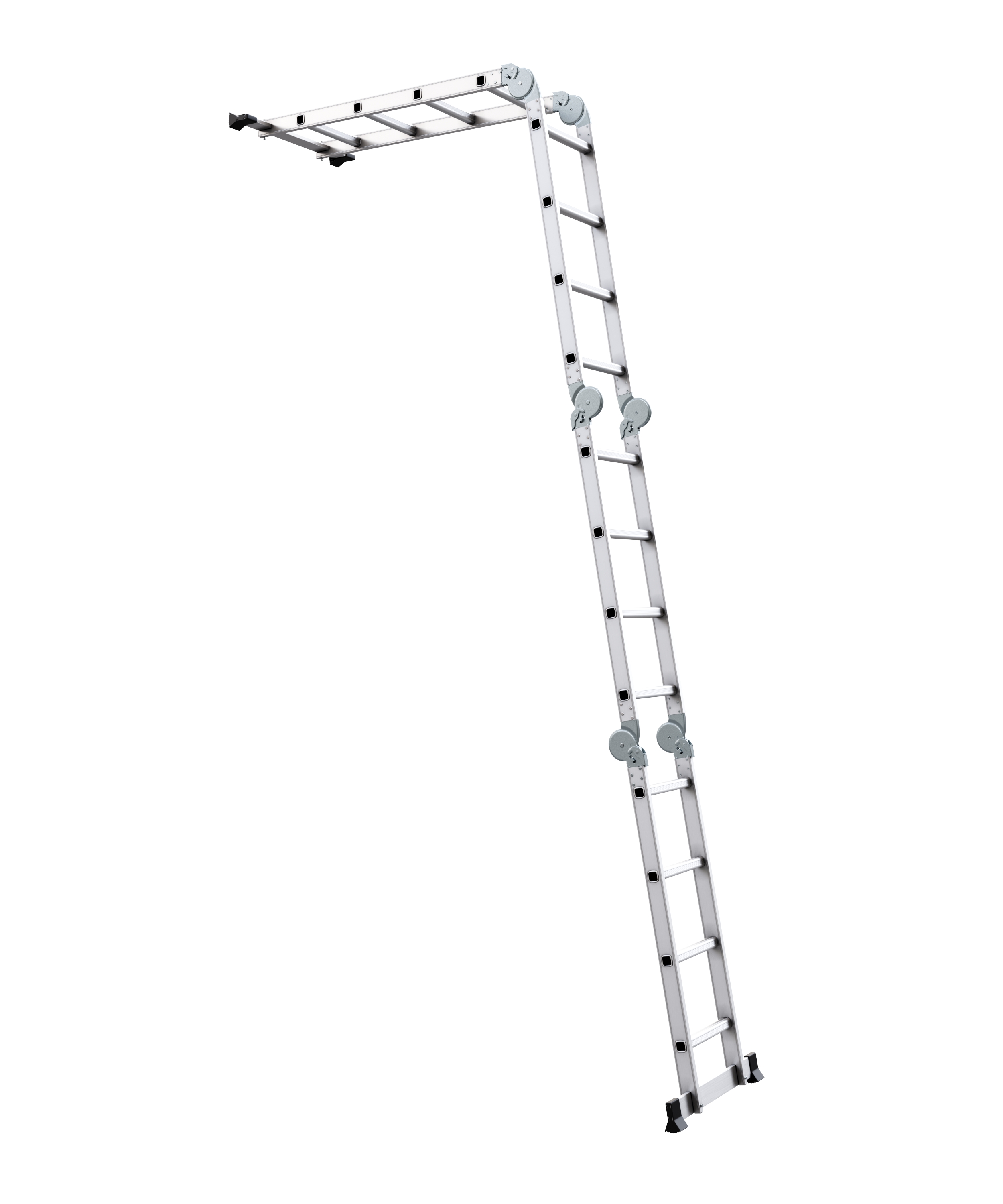 Leiter multifunktional mit Plattform 460 cm