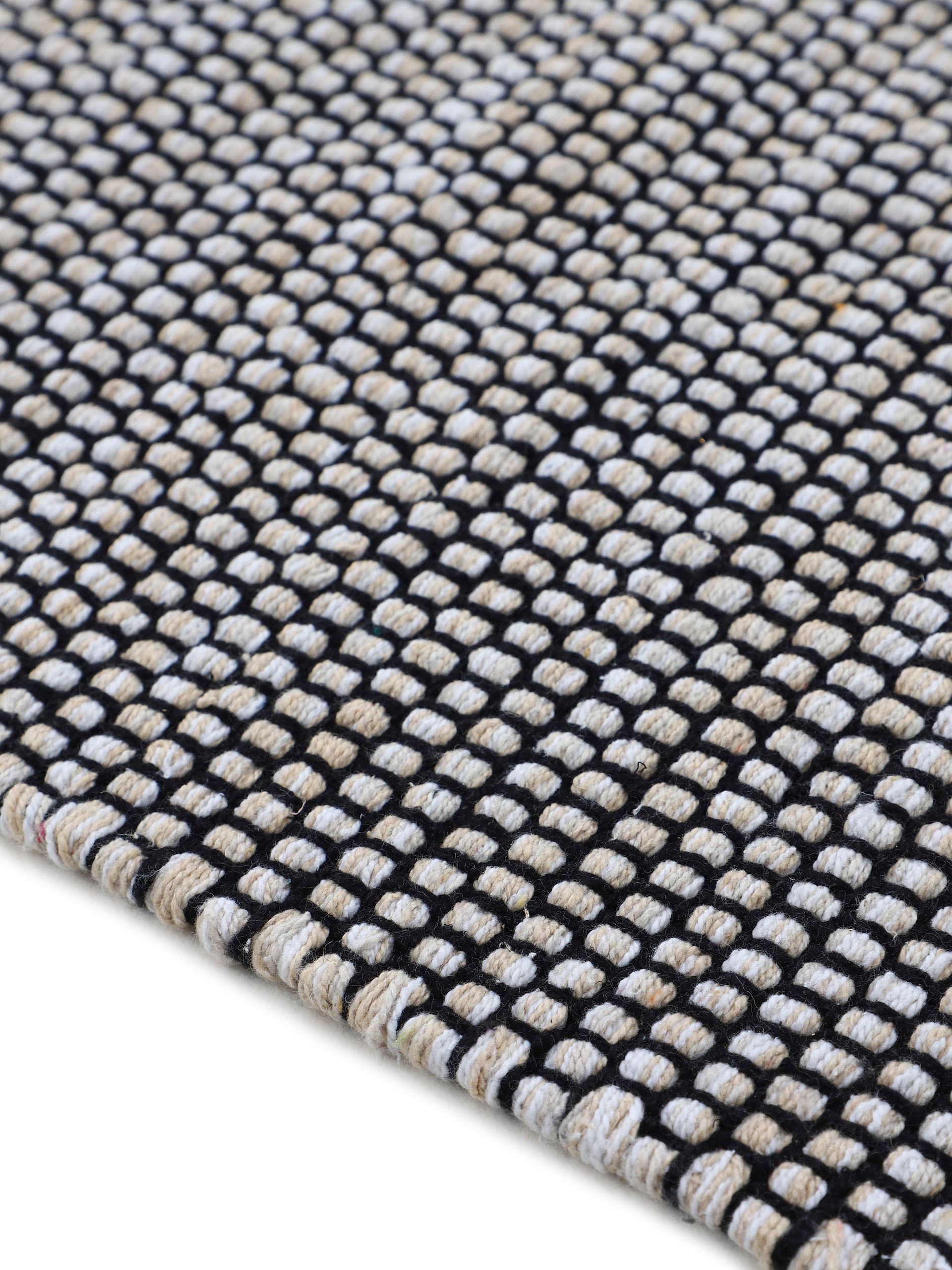 carpetfine Teppich »Kelim Mia ,    auch als Läufer erhältlich« rechteckig 6 mm Höhe handgewebt, Baumwolle, Wendeteppich, Fleckerl, Bordüre, Wohnzimmer