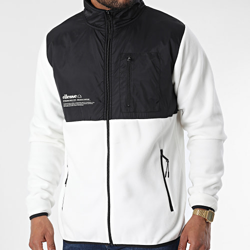 Veste Polaire Zippée Solarolo SGP16252 Blanc Noir