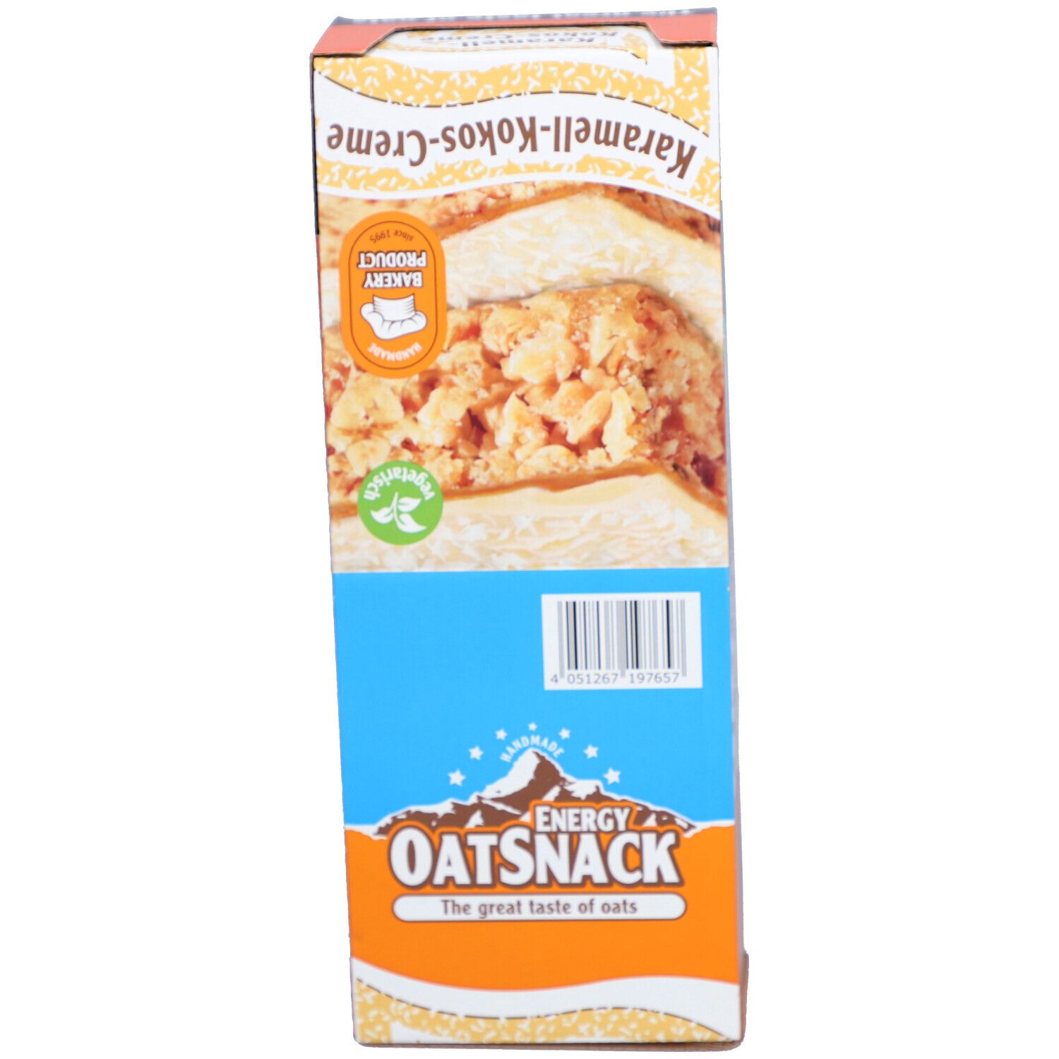 OatSnack Energy Riegel Karamell-Kokos-Creme