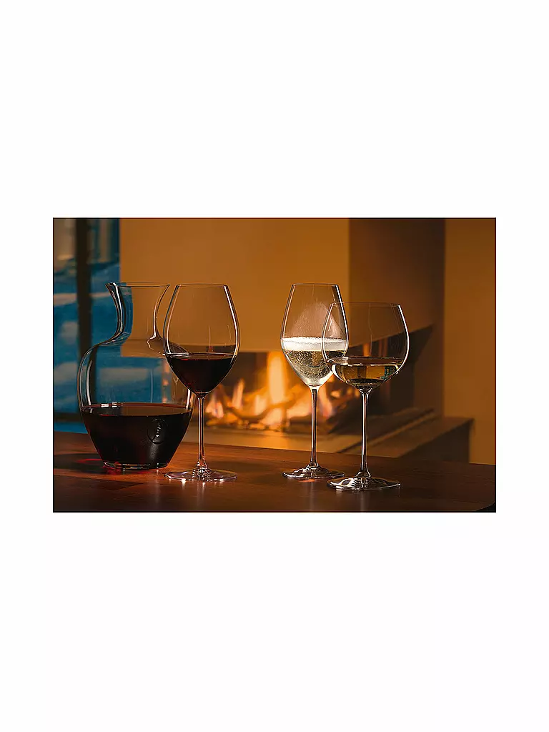 RIEDEL Rotweinglas 2er Set VERITAS Old World Syrah 600ml transparent