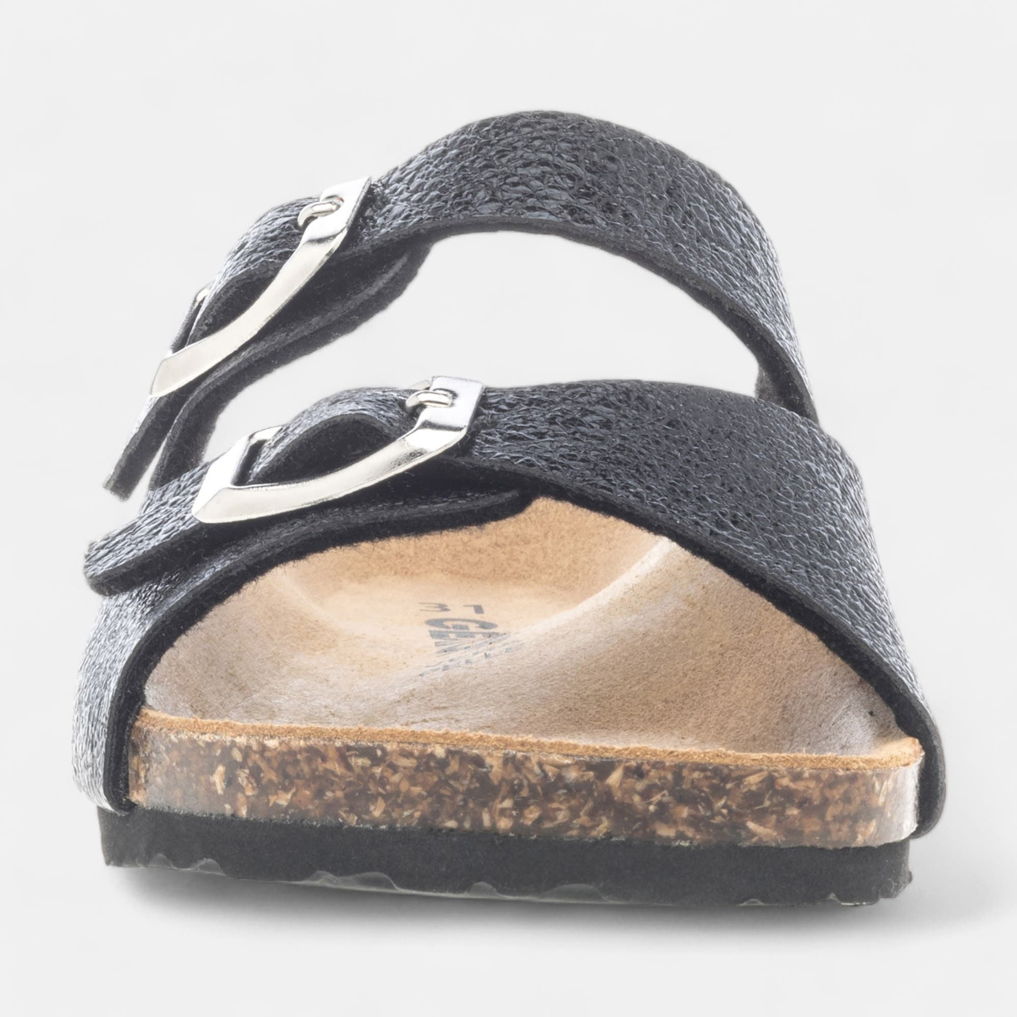 Mules semelle liège Fille noir