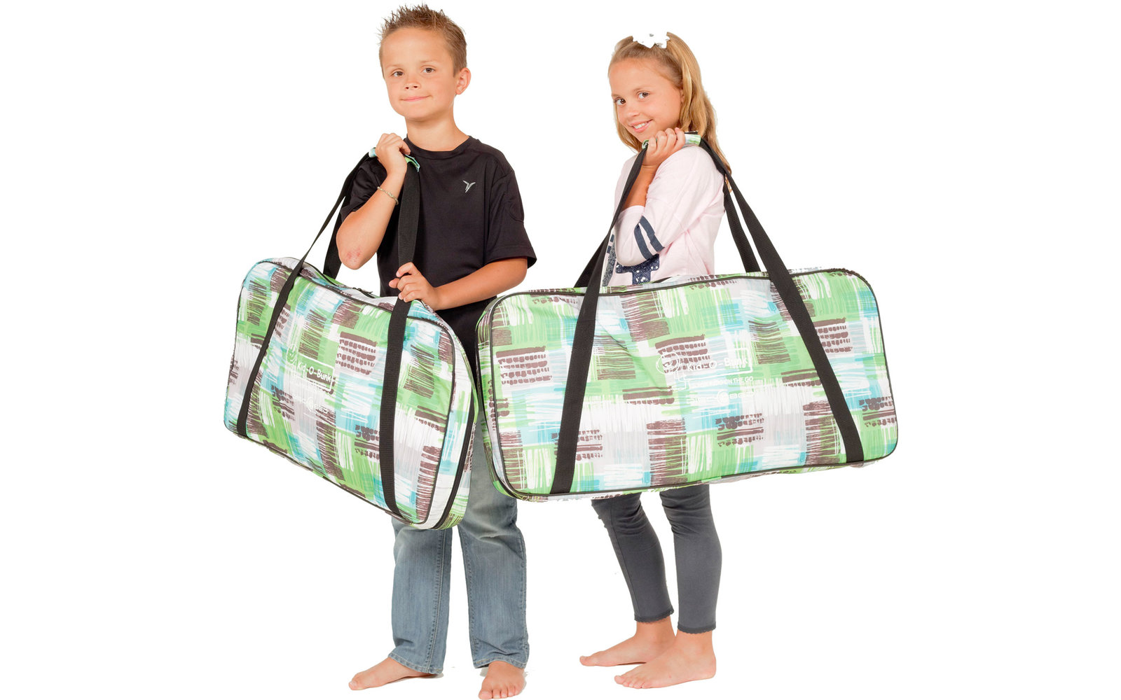 Disc-O-Bed Kid-O-Bunk Block Pattern Stockbett