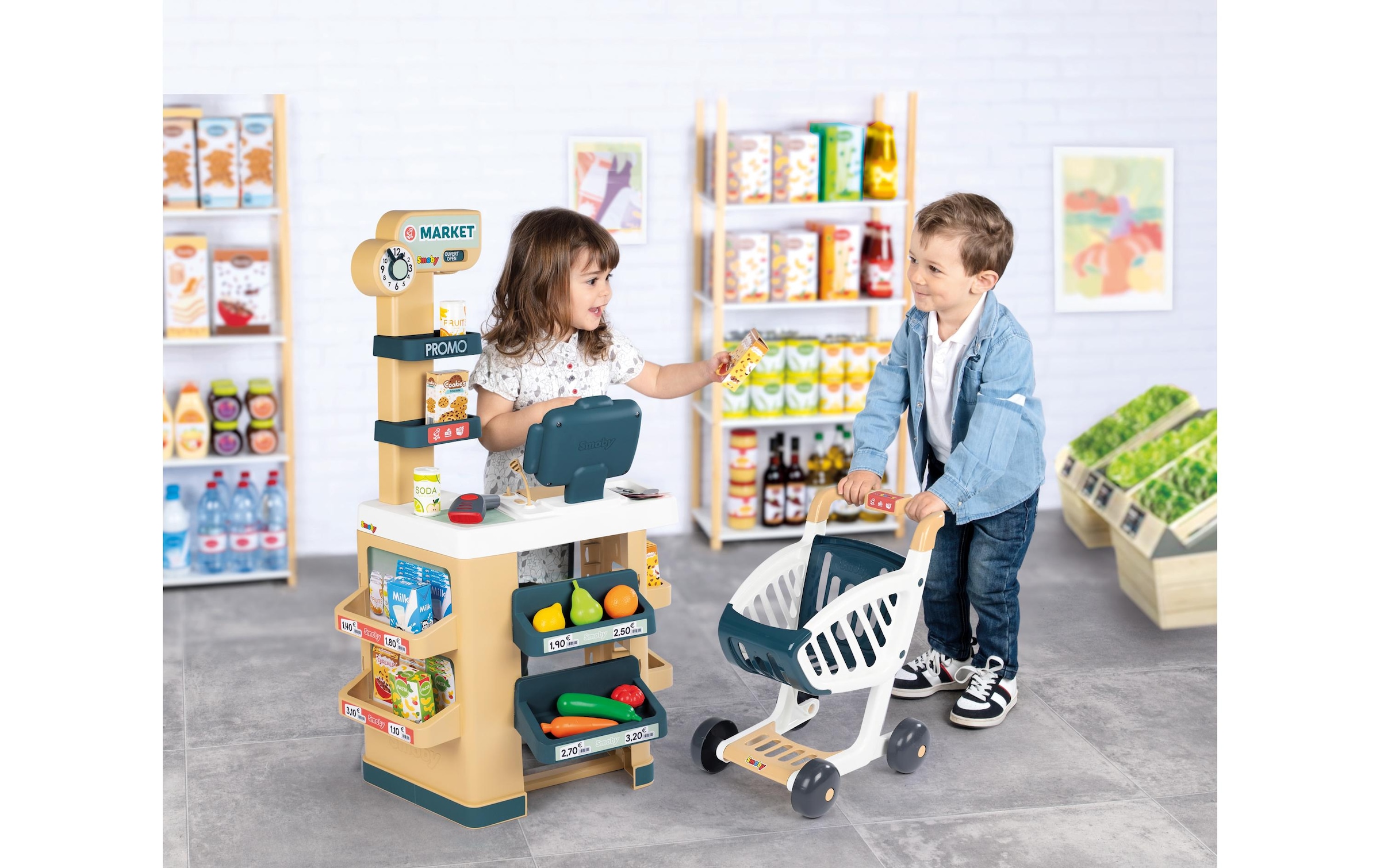 Smoby Kaufladen »mit Einkaufswagen«