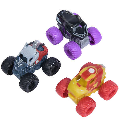 Monster Jam - 1:87 - Mini - Marvel - 3er-Pack