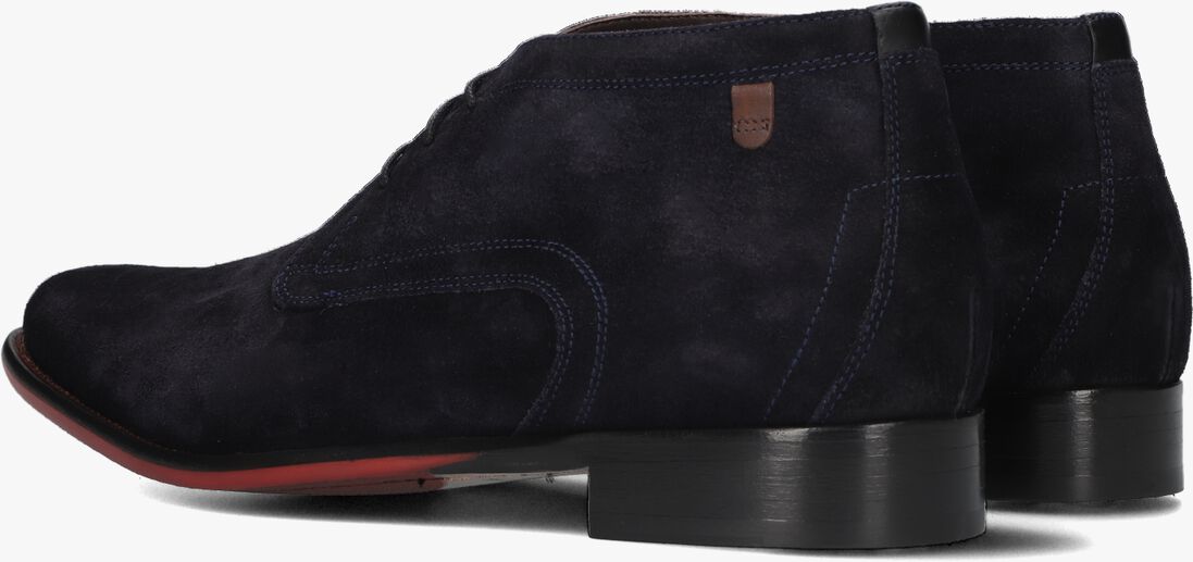 FLORIS VAN BOMMEL blauwe floris van bommel veterschoenen sfm-50148
