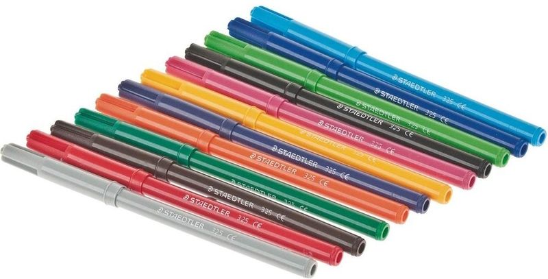 Staedtler - Noris 325 - Viltstiften - Veelkleurig - 144 stuks