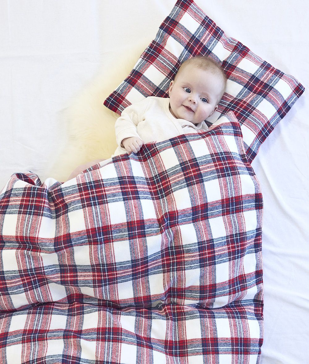 Sengesett flanell Hygge 80x100