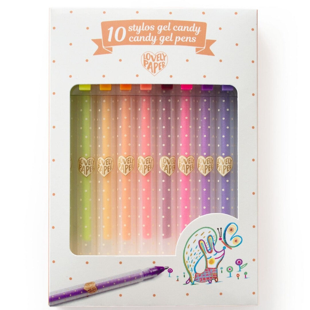 Djeco gelpennen candy - 10st