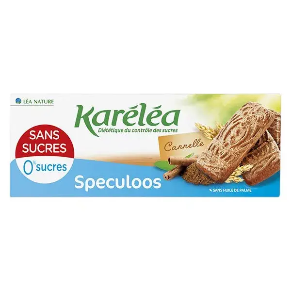 Biscoitos Speculoos Sem Açúcar Karéléa 250g