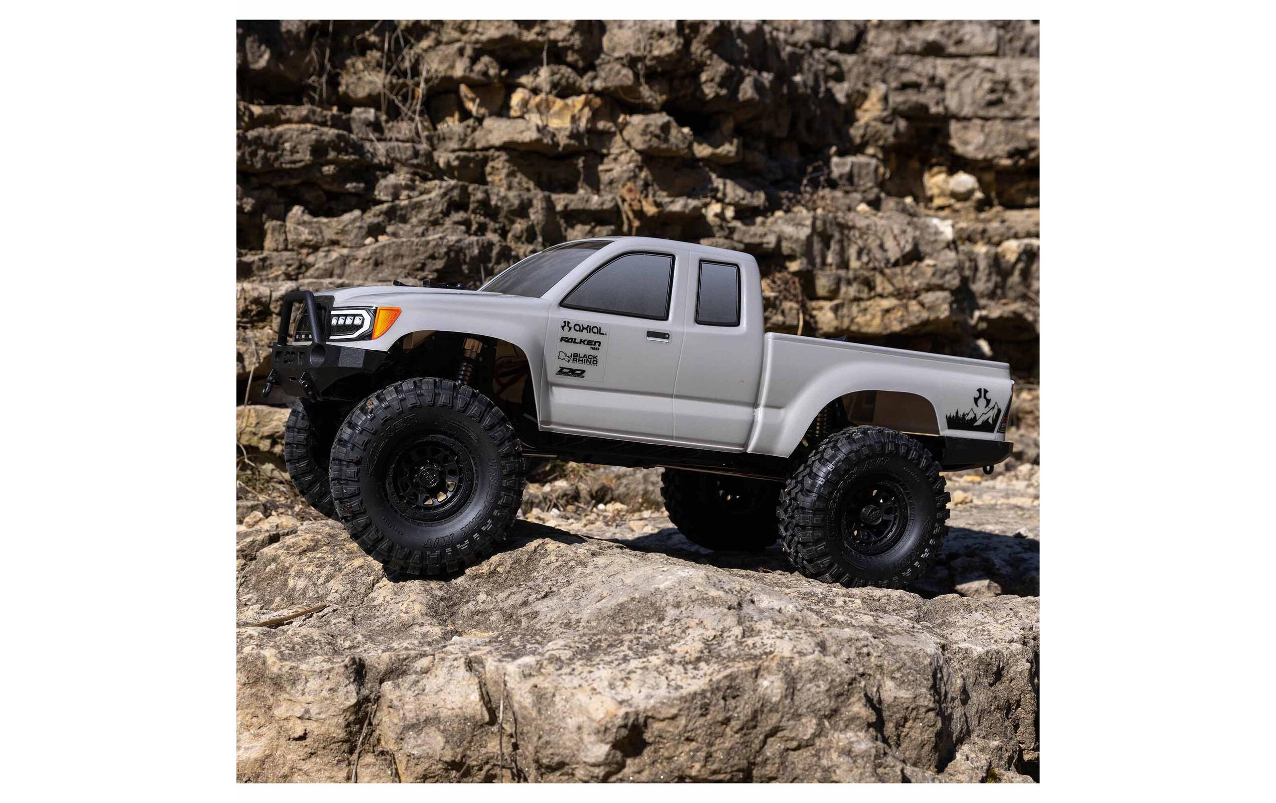 Scale Crawler SCX10 III Base Camp Grau 1:10, ARTR<br>SCX10II Rockcrawler Basis Ausführung mit Spektrum Technik
