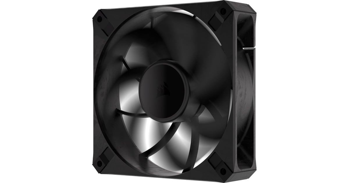 CorsairRS120 MAX Thick case fan  (Zwart, 120 x 120 x 30 mm, PWM)