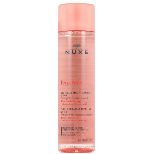 Eau micellaire hydratante 3 en 1 Nuxe Very Rose