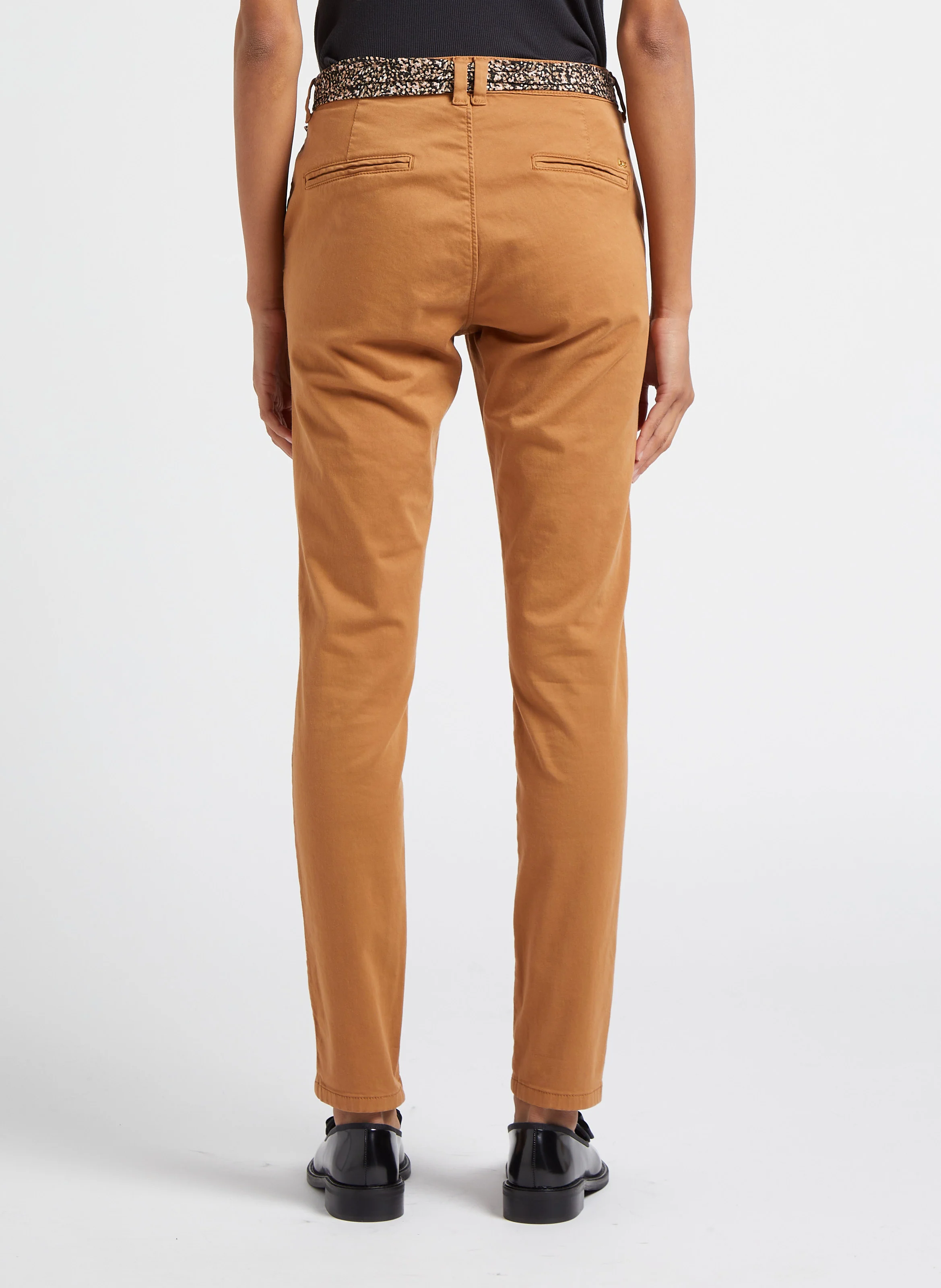 DYLI 4 - Pantalon chino en coton mélangé | Blanc