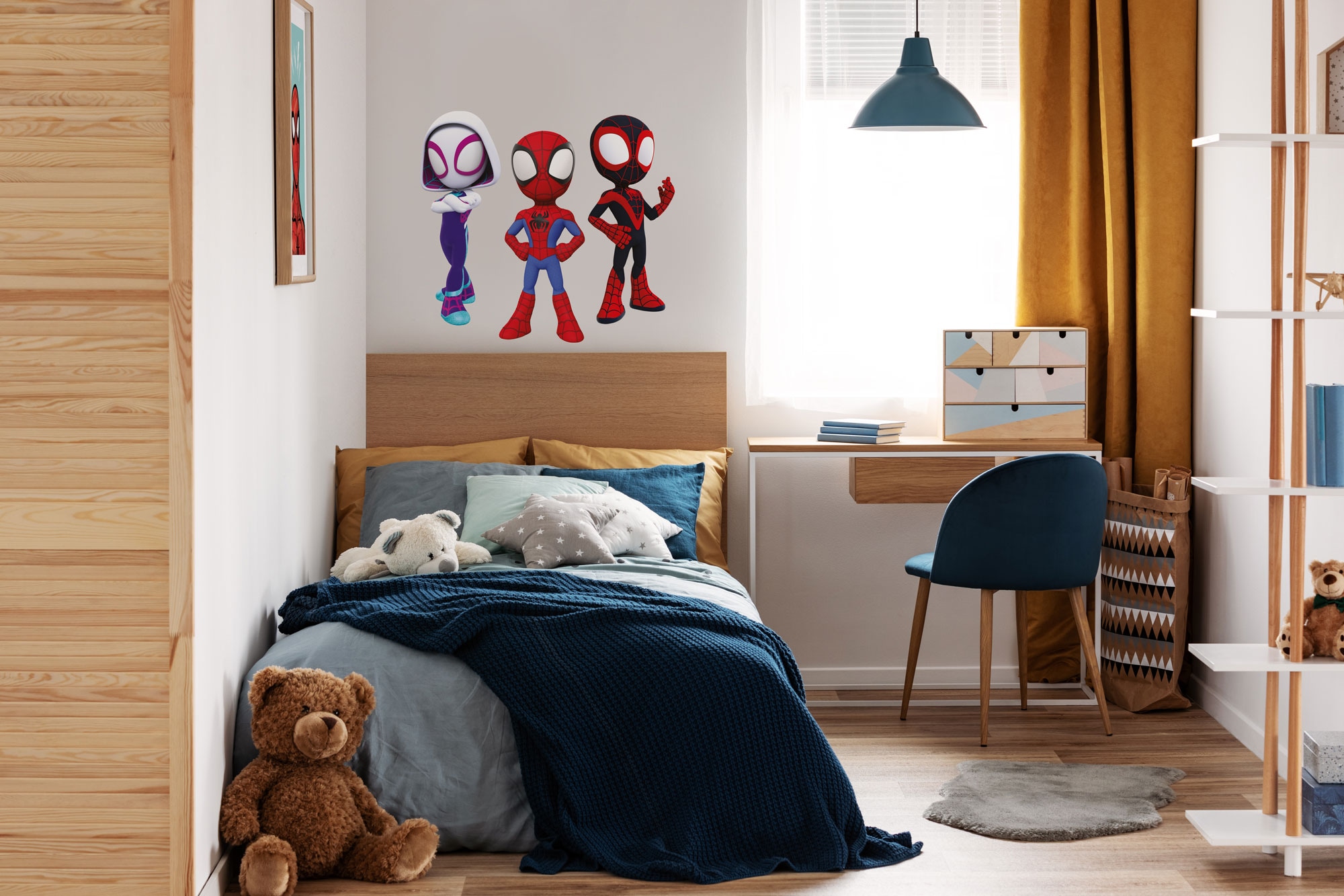 Komar Wandtattoo »Spidey and His Amazing Friends Trio - Grösse 50 x 70 cm« selbstklebend, Wandsticker, Kinderzimmer