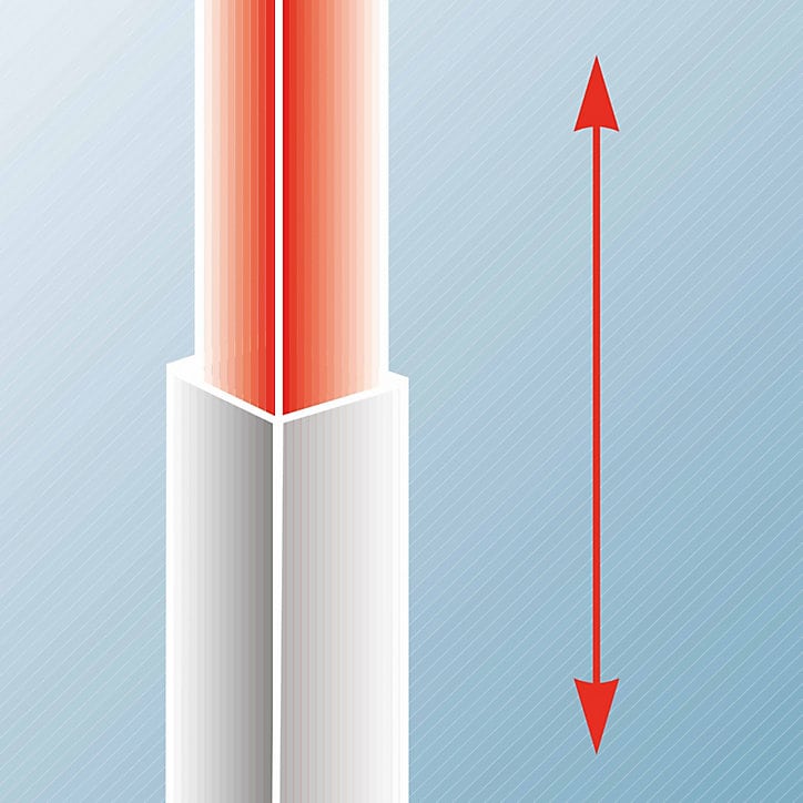 Colonne de douche thermostatique avec pommeau + douchette + flexible + barre réglable, coloris doré, Schulte Rain