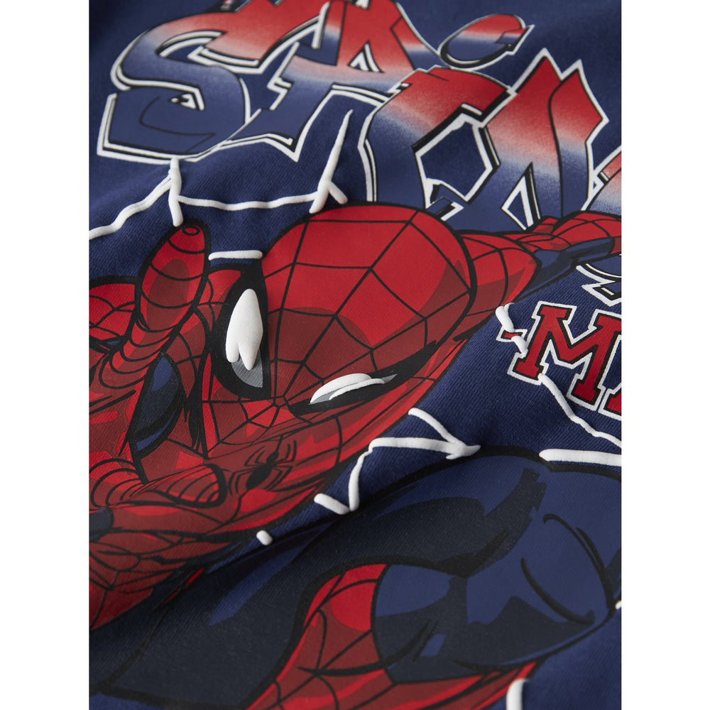 Køb Name It Blueprint Nmmalvis Spider Ls Nreg Top Mar
