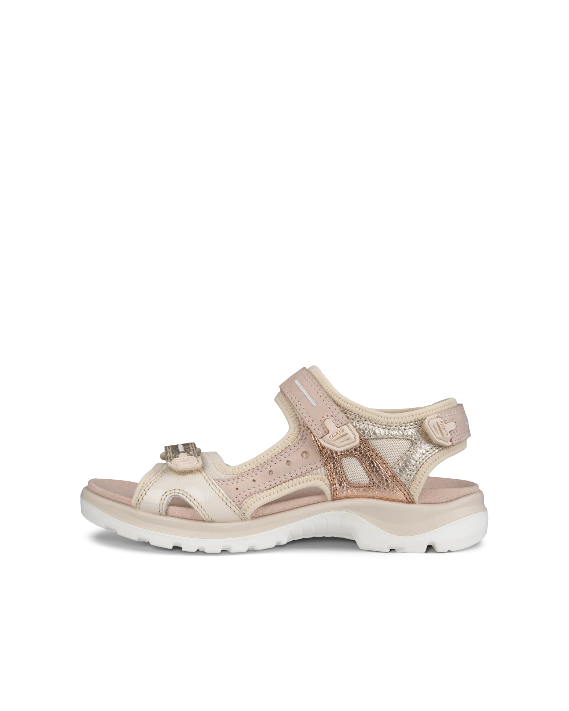 ECCO OFFROAD Damen Trekkingsandale aus Leder Beige