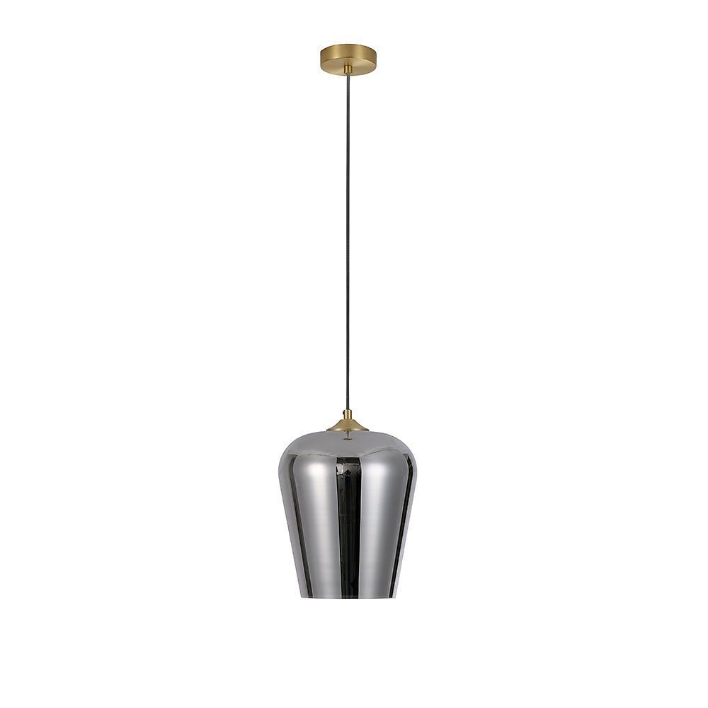 ARTDELIGHT CAROLA Aufhängung - Goldfarbig, Schwarz / H: 150.0 cm x D: 10.0 cm