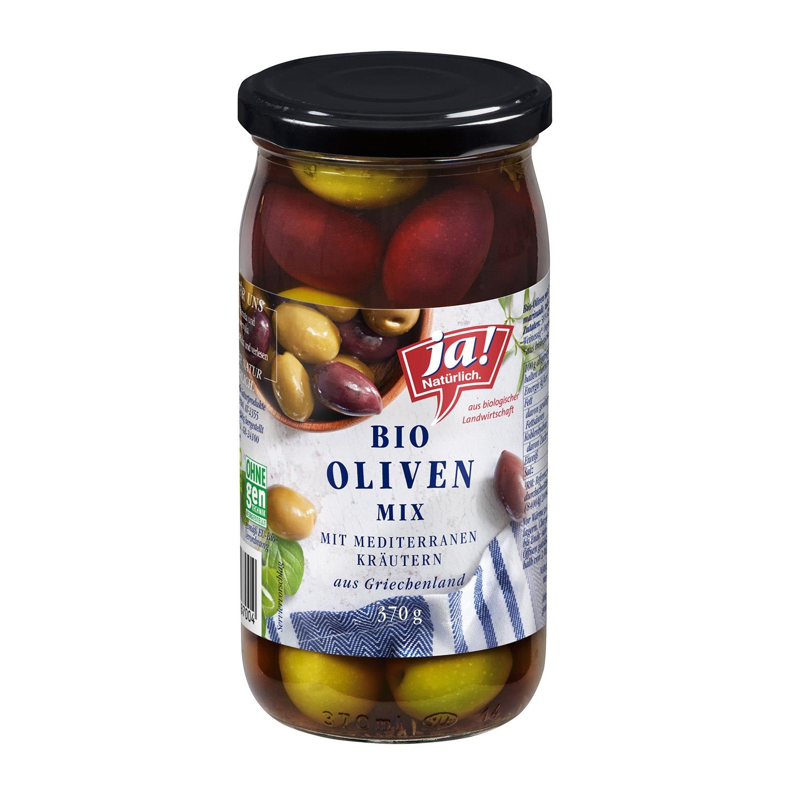 Ja! Natürlich Griechische Oliven mit Kräutern