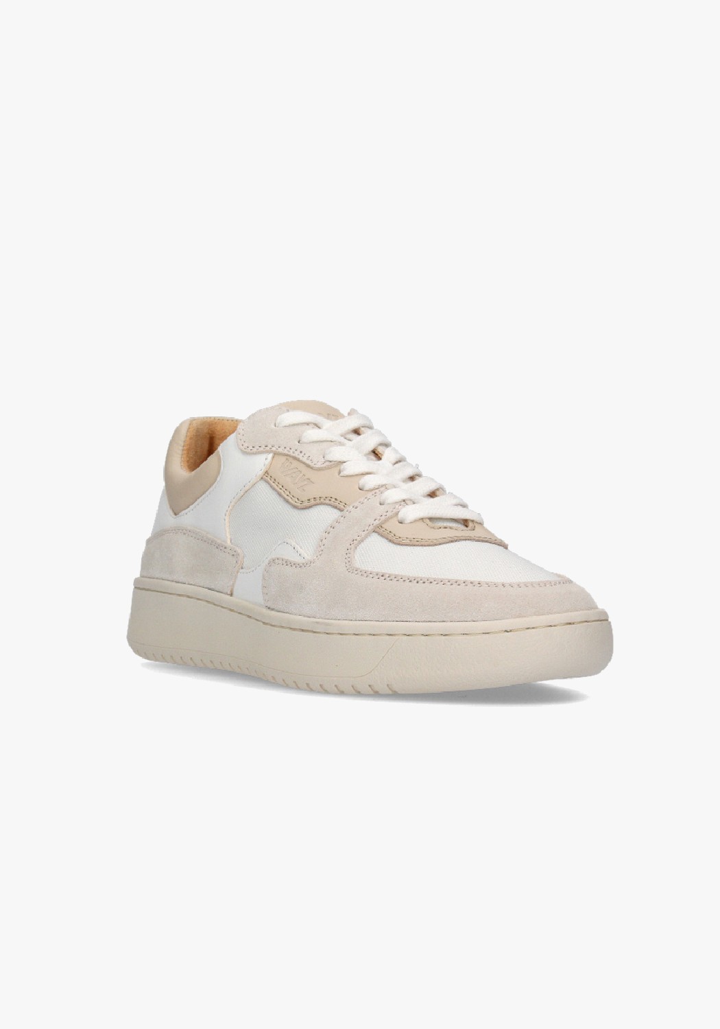 Wayz Sneaker The Sonder White Grey Almond Milk
