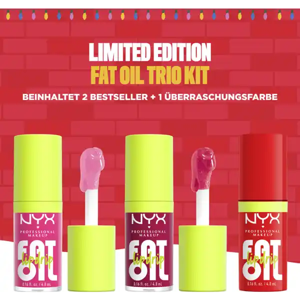 Lipgloss-Set Home Alone Fat Oil Trio 01