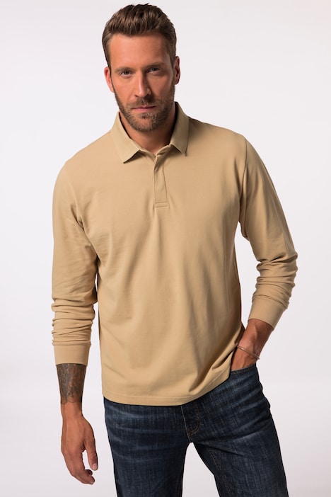 JP 1880 Poloshirt FLEXNAMIC®, Langarm, Piqué, bis 8 XL