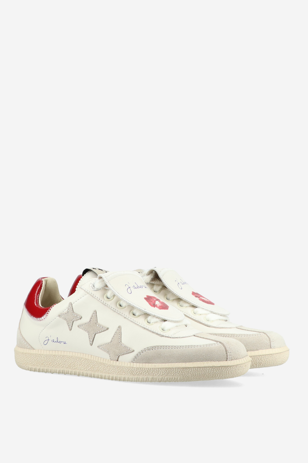Plus duke leather kiss sneaker