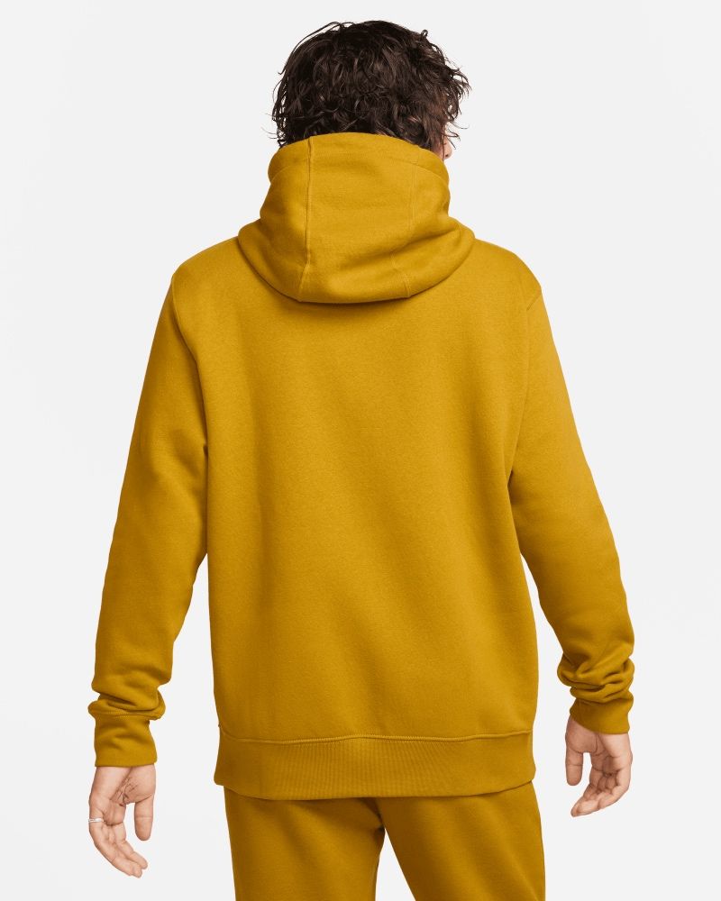 Sweat zippé à capuche Nike Sportswear Club Fleece Jaune pour homme