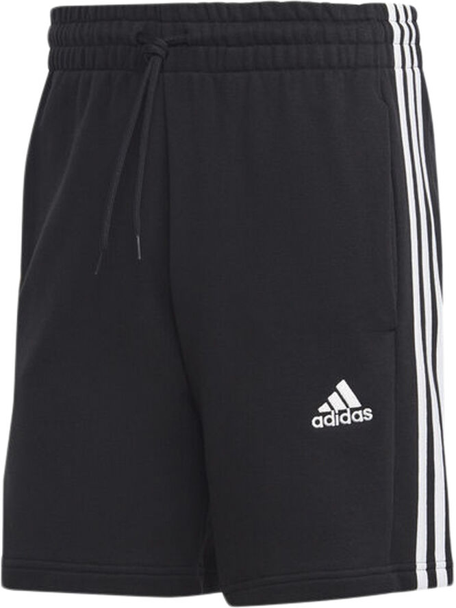 adidas Essentials French Terry 3-Stripes shorts Sort