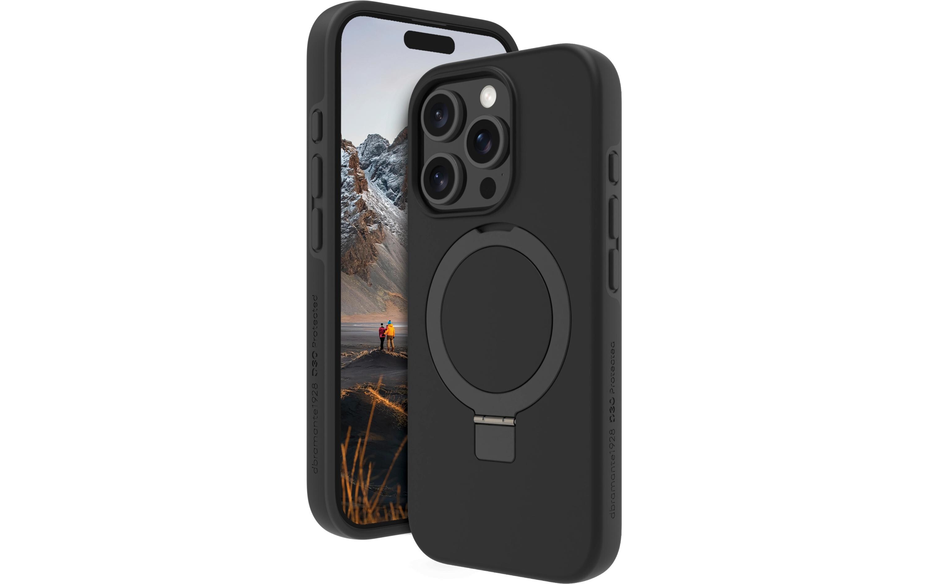 Back Cover Iceland Ultra D3O Kick iPhone 16 Pro Max SchwarzMagSafe-kompatible Schutzhülle mit D3O-Schutz für das Apple iPhone 16 Pro Max