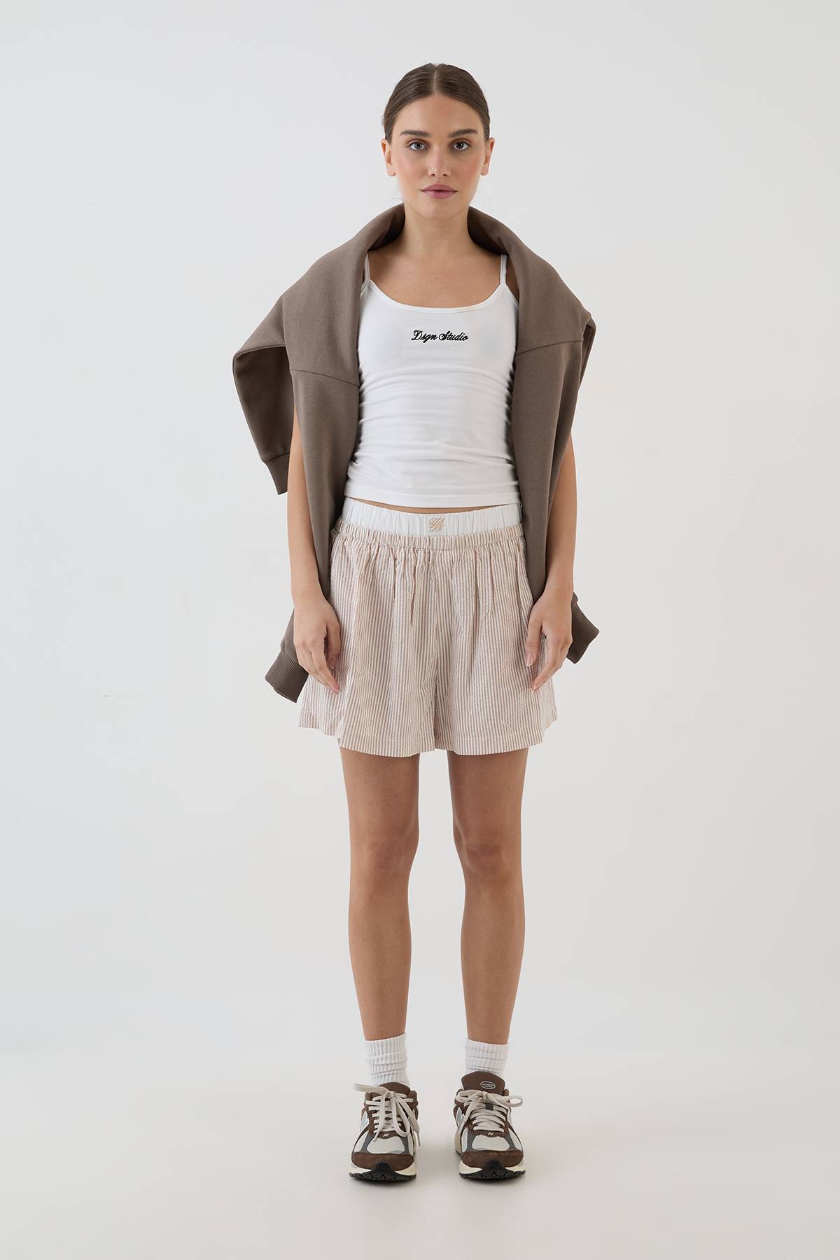 Short Boxer À Rayures Dsgn Studio