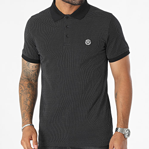 Polo Manches Courtes Baky Noir