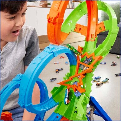 Hot Wheels Action 4-Loop Crash Out Bilbane