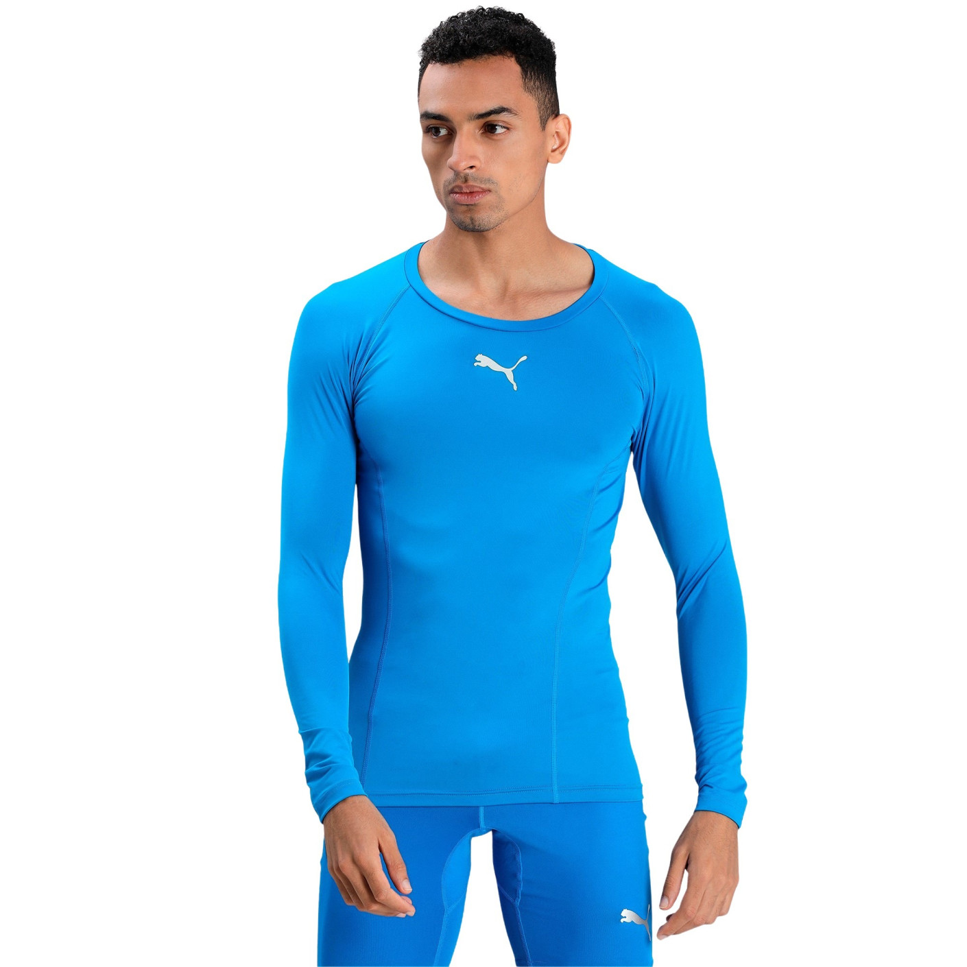 PUMA teamLIGA Baselayer Trainingsset Blauw Blauw